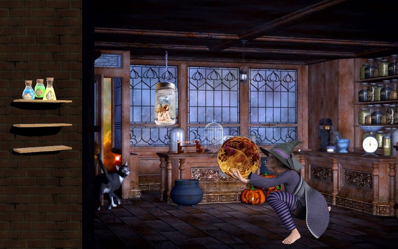 Wizard's Potion Bottles